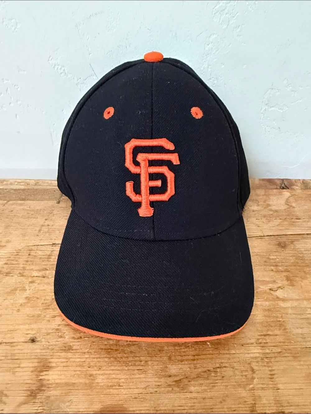Kids Giants Black and Orange Baseball Cap kids adjustable size